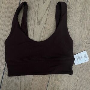 Align Dark Brown Sports Bra